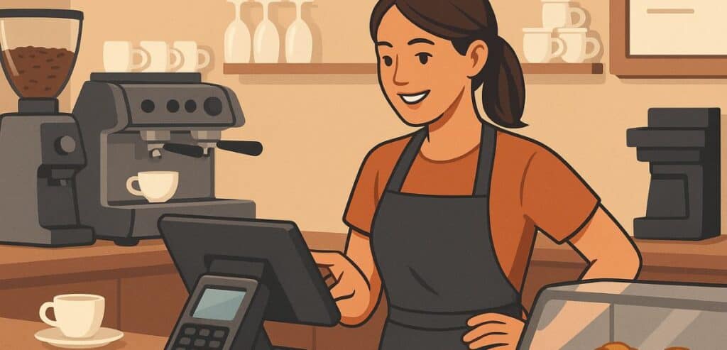 POS system for cafes